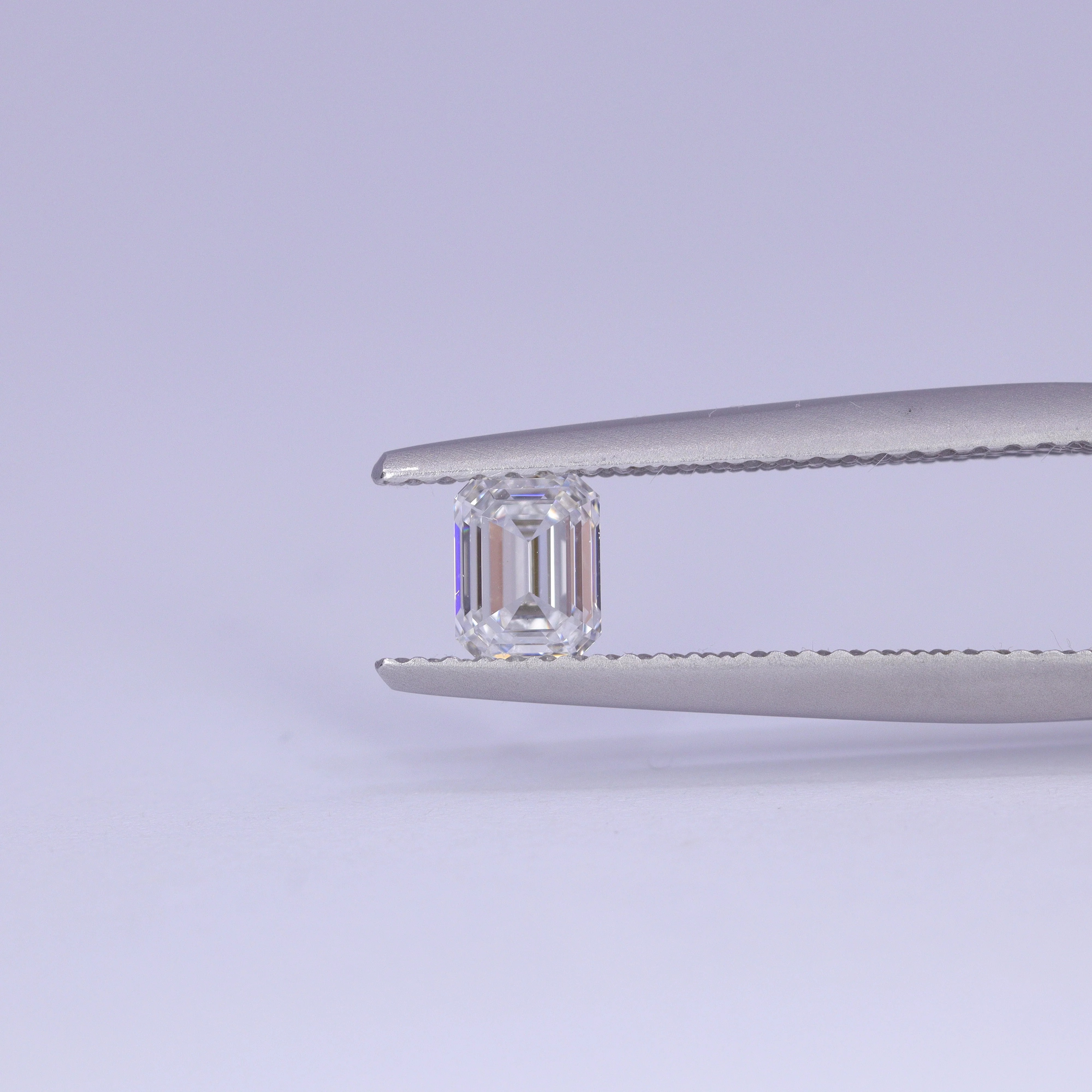0.50ct Emerald Cut Natural Diamond D VS1, GIA Certified - Image 3