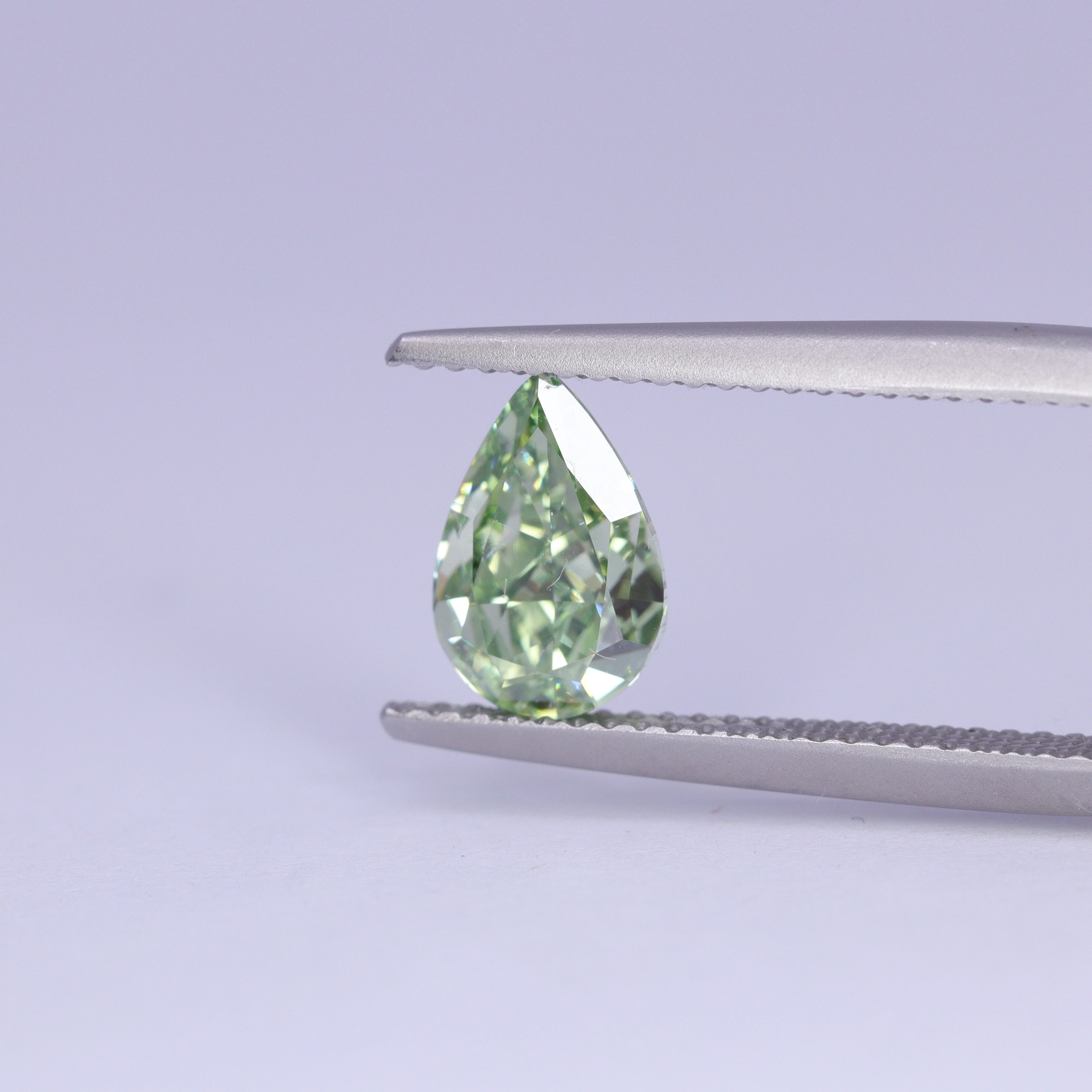 1.21ct Pear Cut Green Natural Diamond, GIA Certified - Image 6