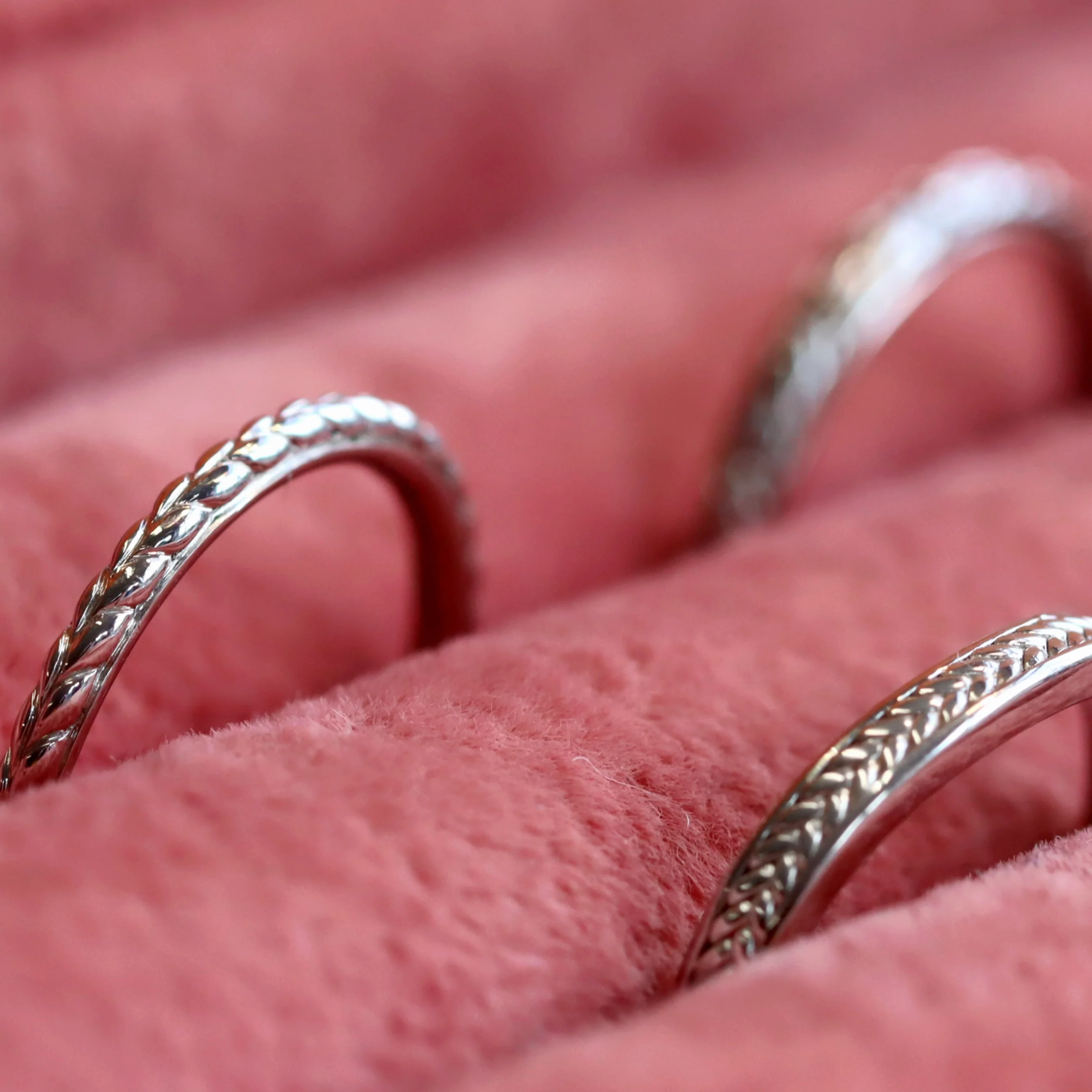 Try at Home Silver Wedding Band Sample Service - Image 26