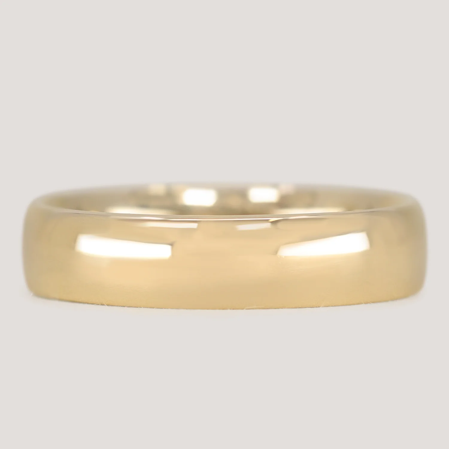 Arlo - Light Court Polished Wedding Ring - Made-to-Order - Image 6