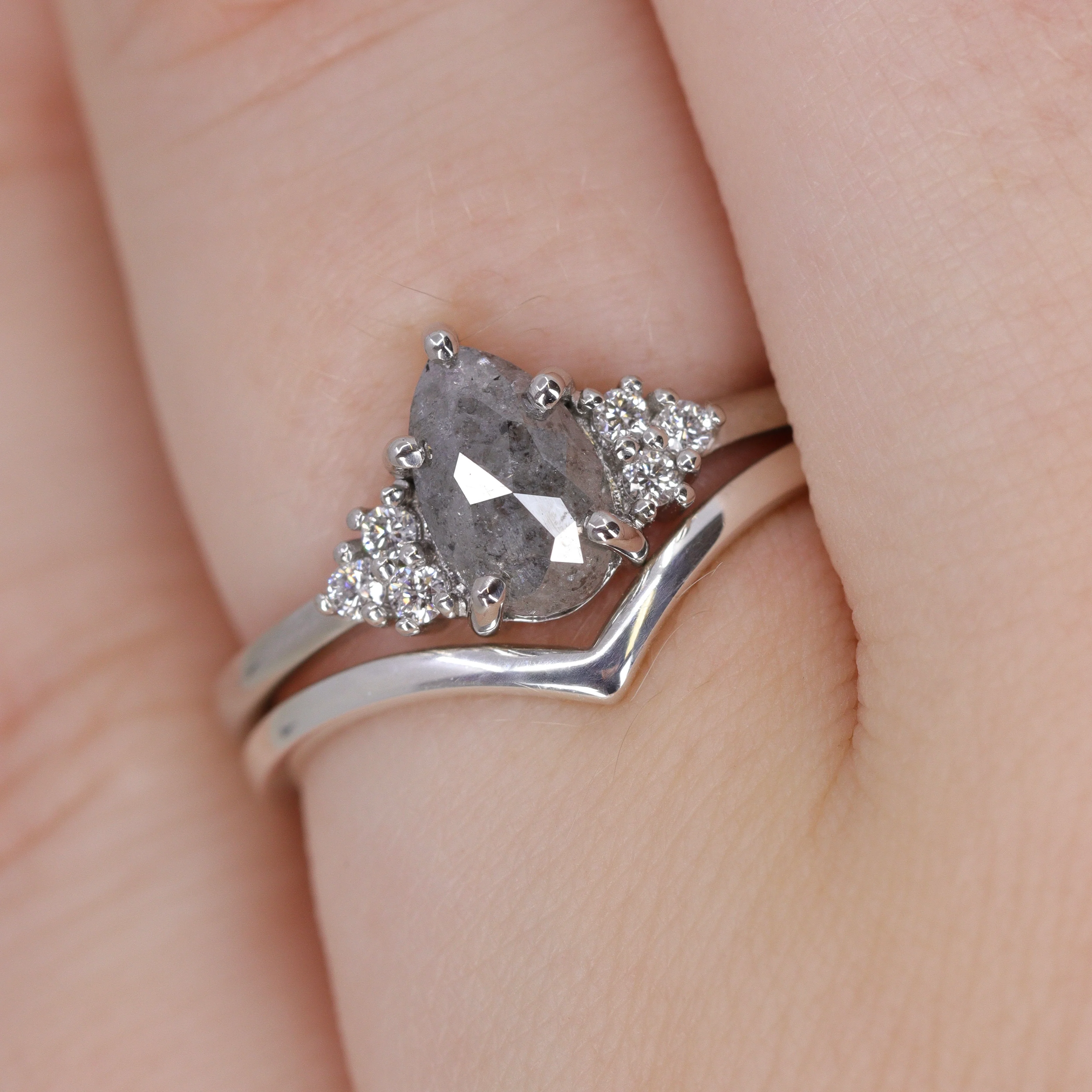 Peggy - Polished Wishbone Wedding Ring 1.8mm Width - Made-to-Order - Image 4