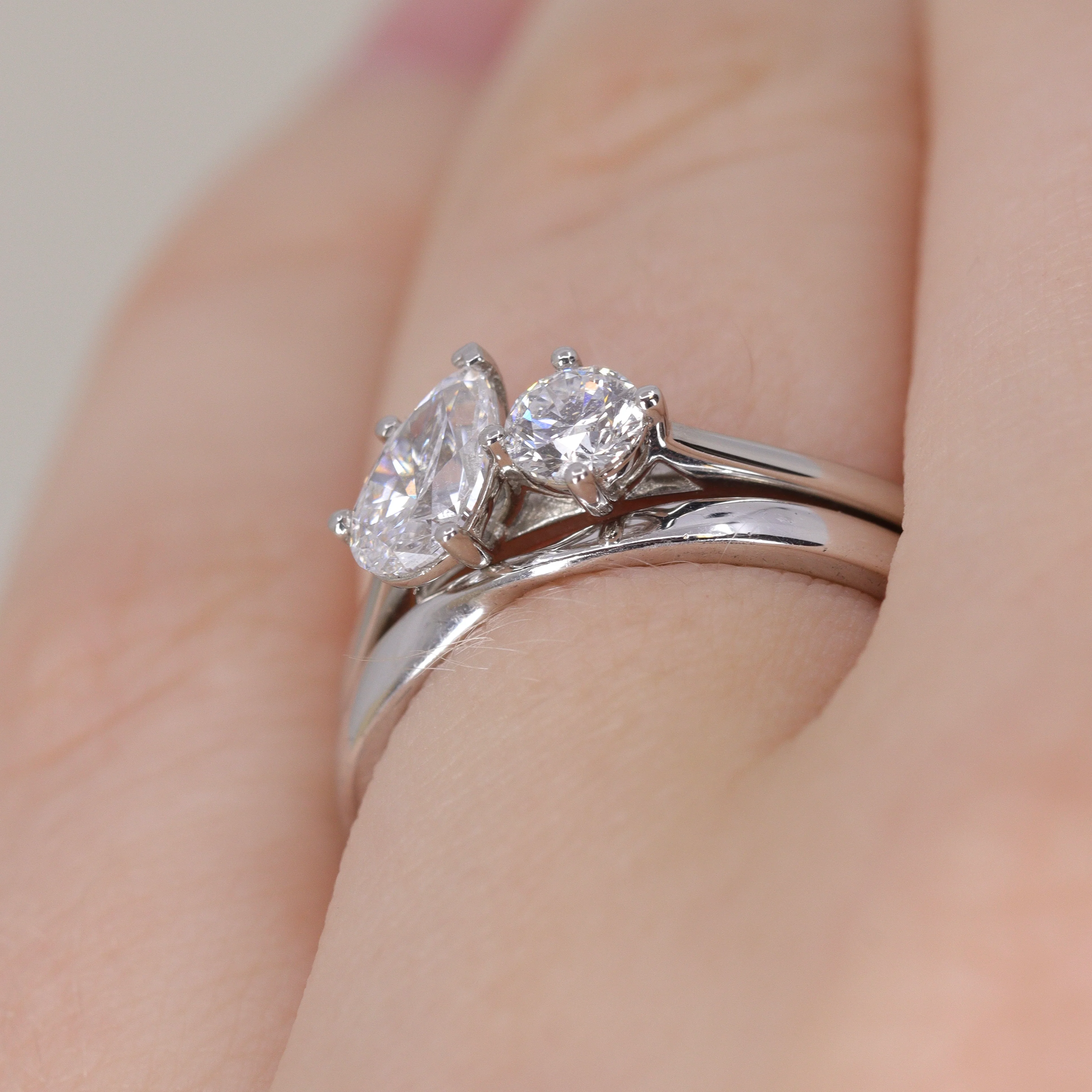 Dee - Ribbon Twist Polished Wedding Ring - Made-to-Order - Image 8