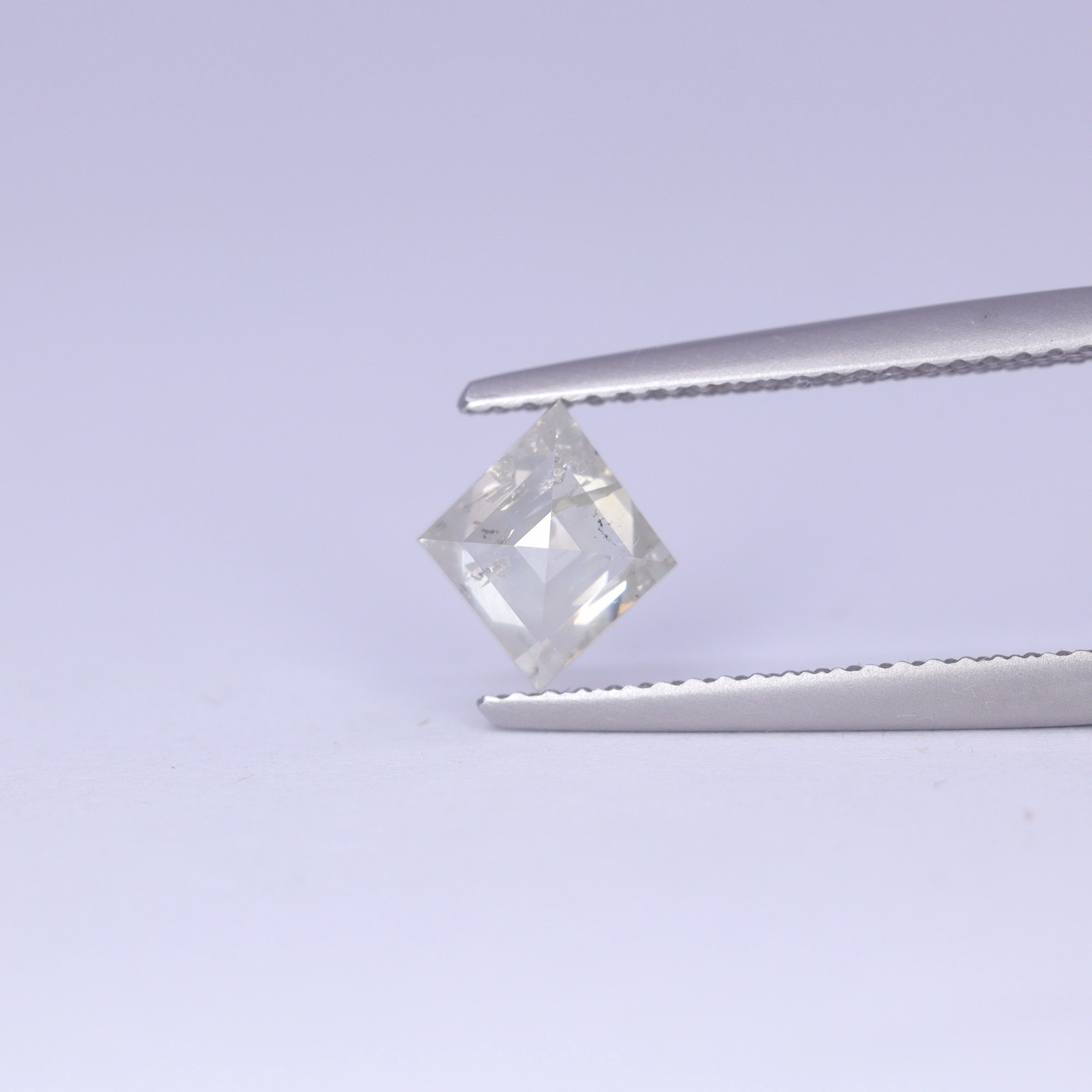 1.07ct Kite Rose Cut Salt and Pepper Diamond - Image 4
